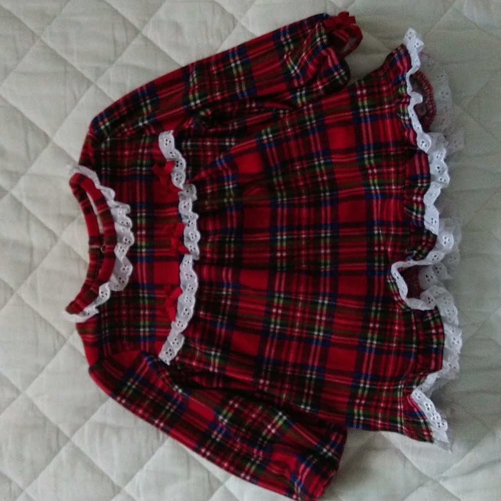 Infant Little Me PJ Blouse
